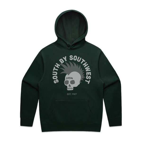 SKULL PULLOVER HOODIE