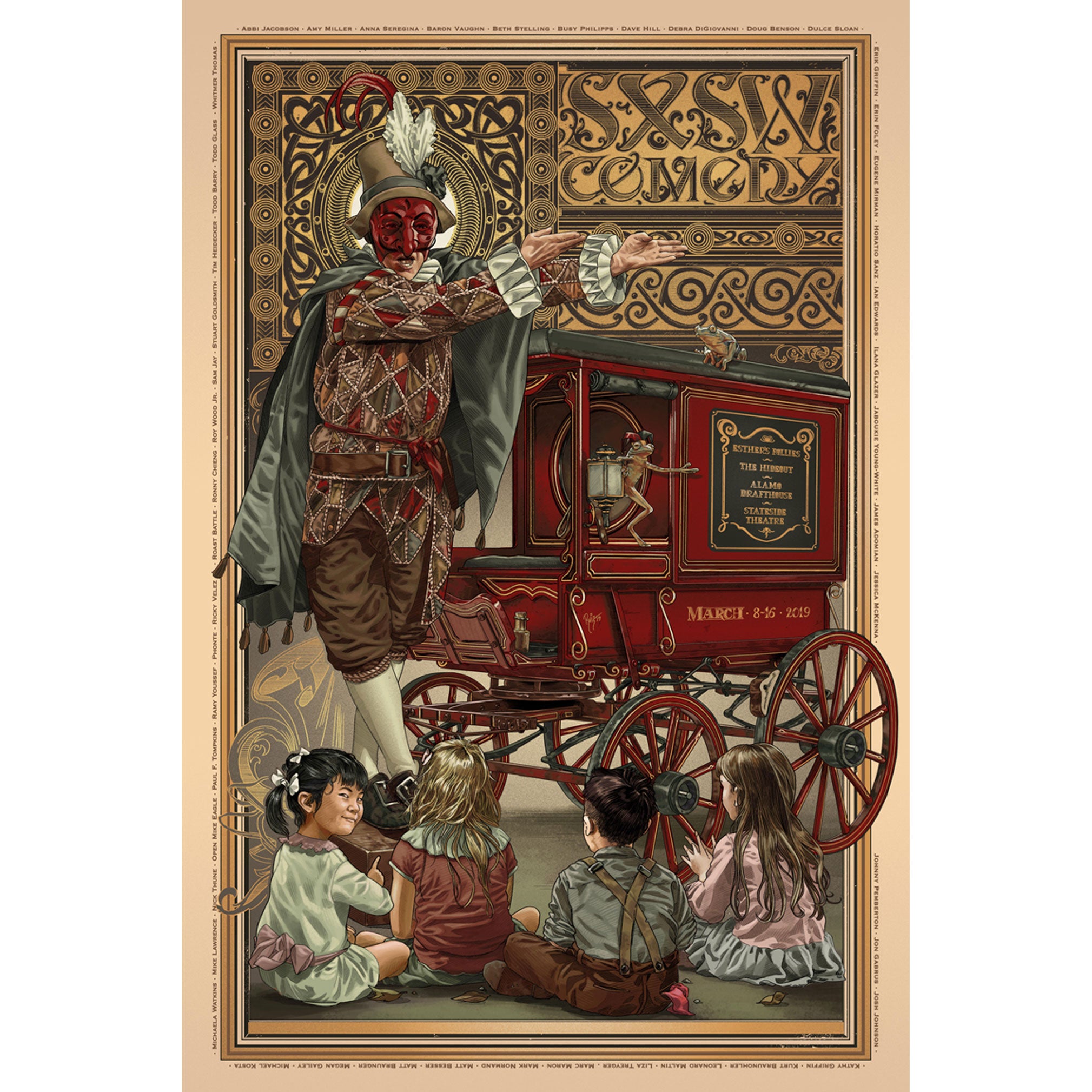 2019 SXSW Comedy Poster