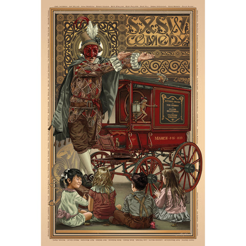 2019 SXSW Comedy Poster