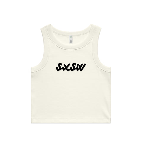 SIGNATURE LADIES CROP TANK (PREORDER)