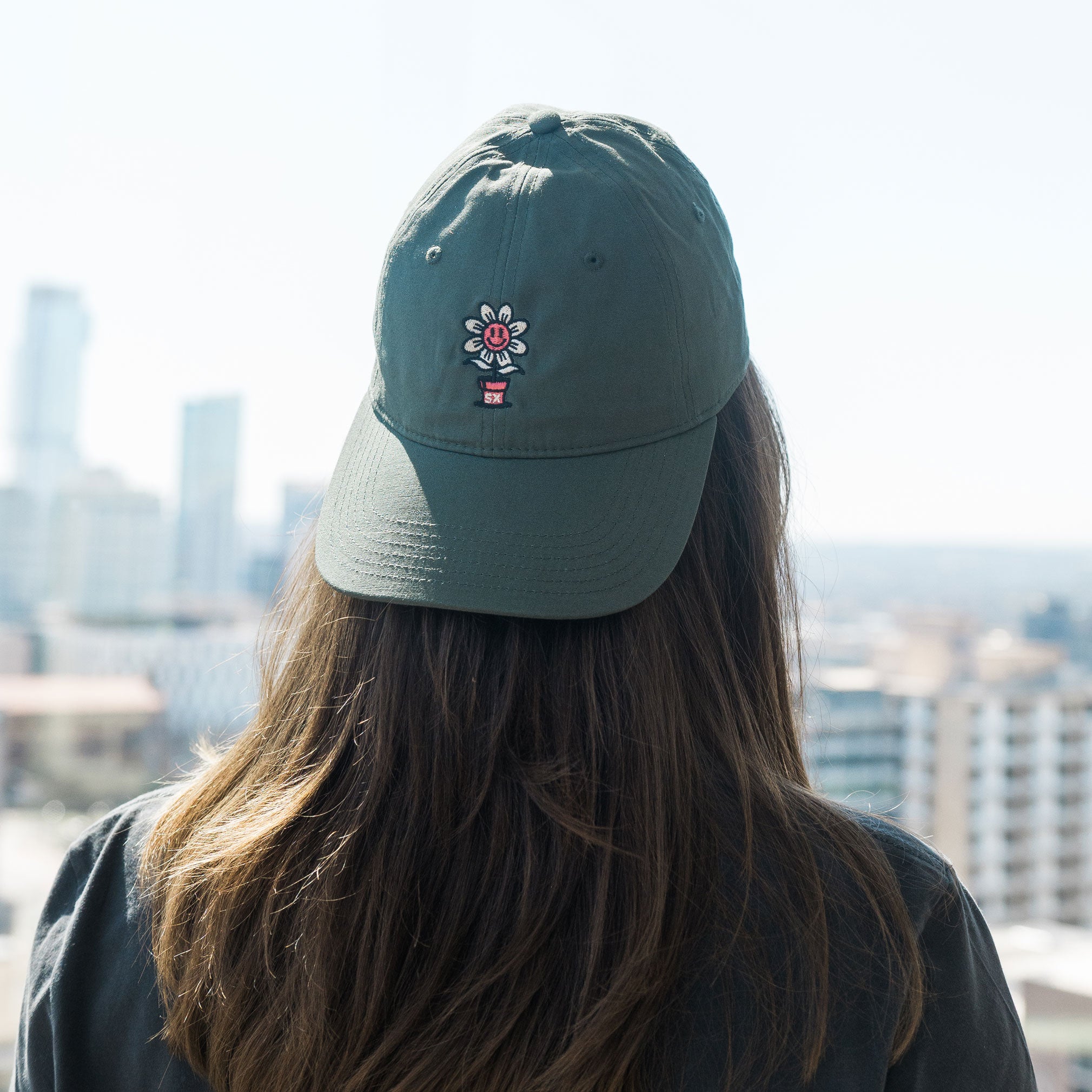 FLOWER DAD HAT – Official SXSW Merchandise display picture 1