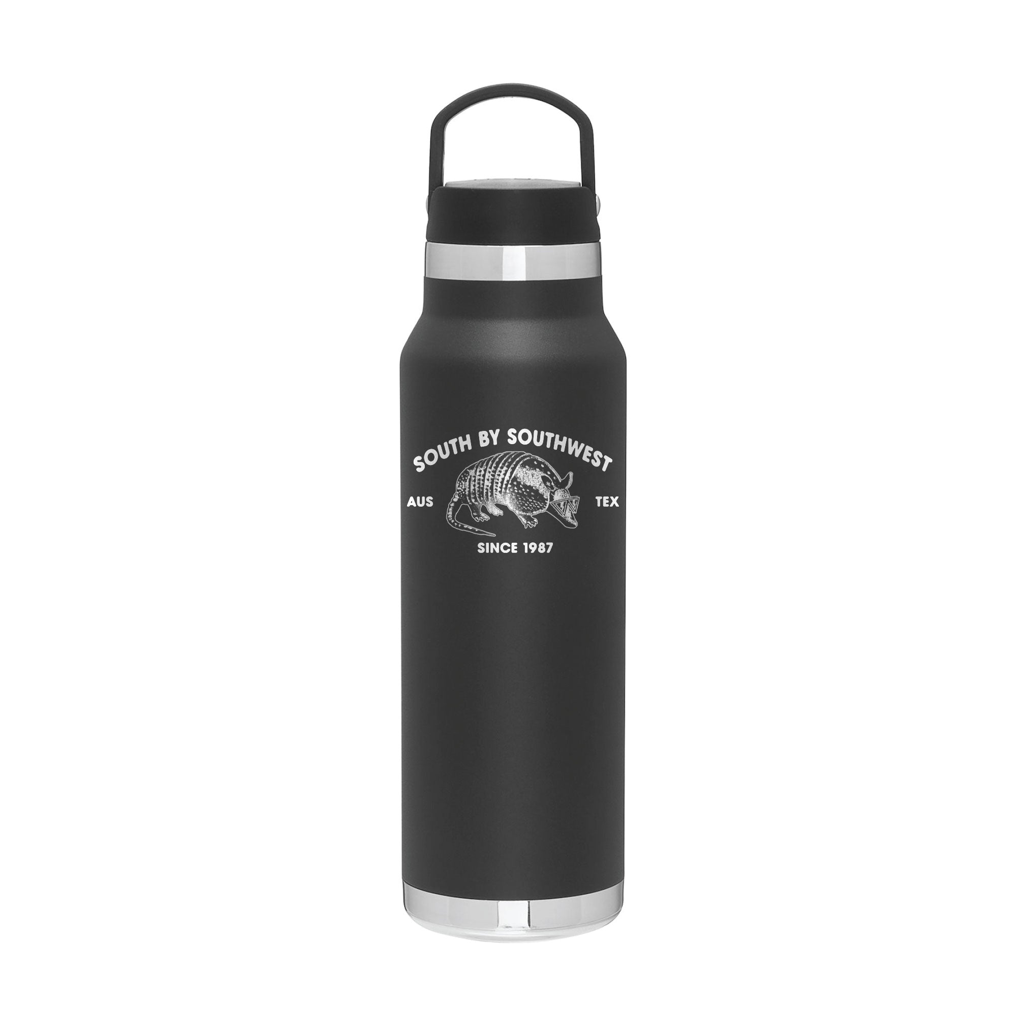 ARMADILLO WATER BOTTLE IN BLACK (PREORDER)