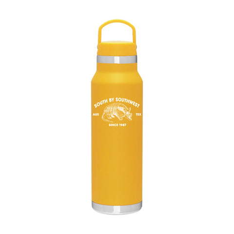 ARMADILLO WATER BOTTLE IN YELLOW (PREORDER)